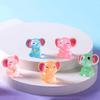 Resin Figurines Miniatures Elephant Glowing At Night Fairy Garden Decoration