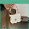 Versatile Urban Style Small Square Bag For Women In Elegant Coffee And Cream Shades