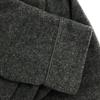 LANVIN LA COLLECTION Made In Japan Wool Blend Gown Coat M Gray Men's Used