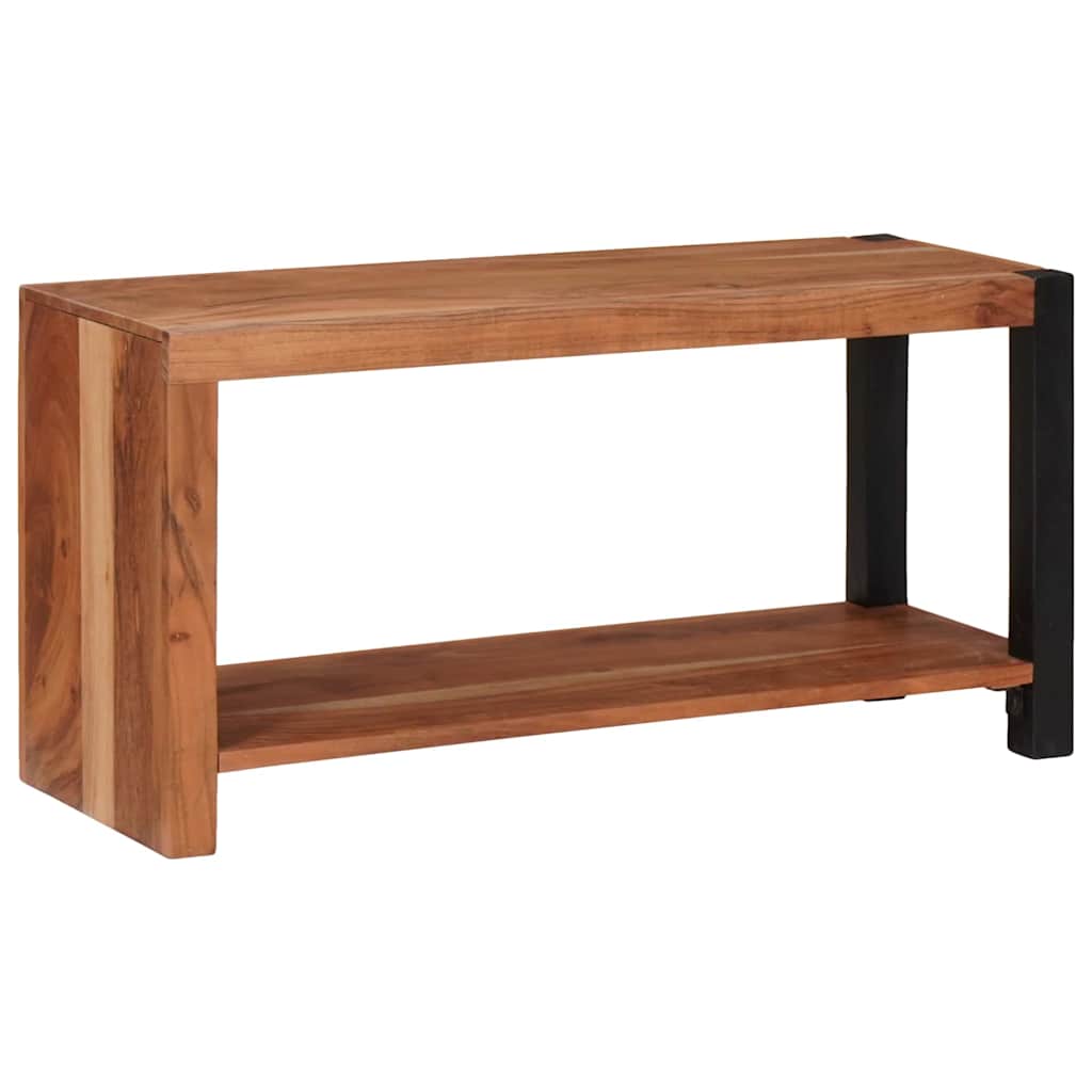 Bookshelf Brown 80 X 30 X 40 Cm Solid Acacia Wood