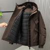 Plus Size 5XL-11XL Fashion Men's Oversize Parkas Winter Coat Hooded Casual Loose Thick Warm Winter Jacket