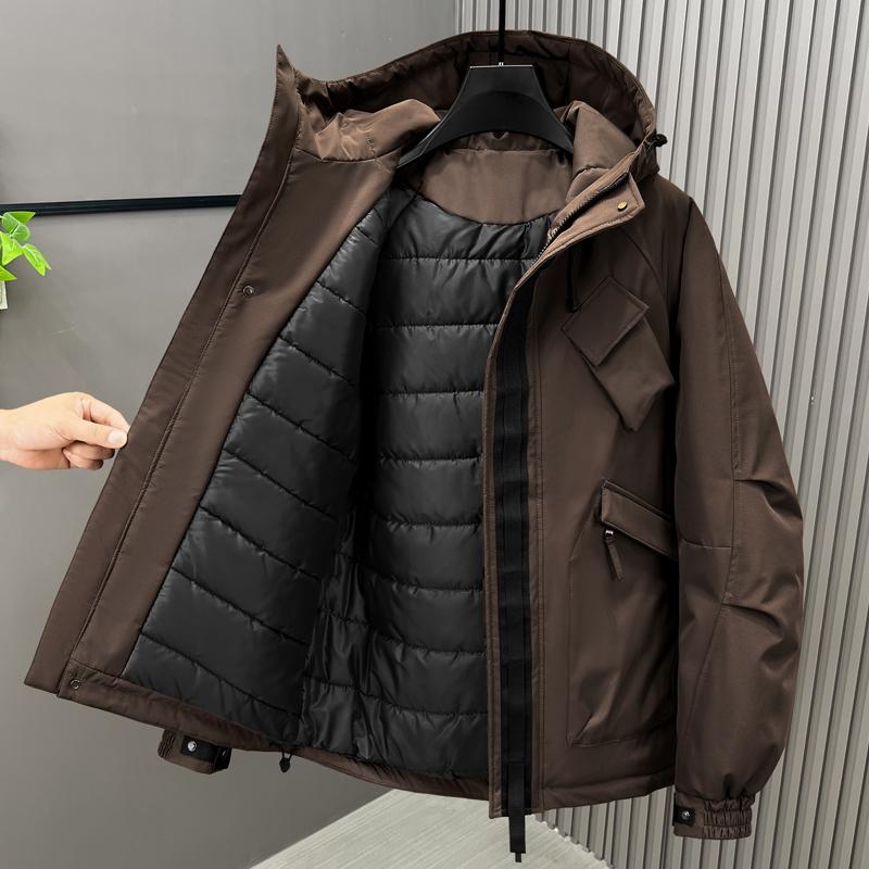 Plus Size 5XL-11XL Fashion Men's Oversize Parkas Winter Coat Hooded Casual Loose Thick Warm Winter Jacket