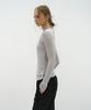 Loutaideu Layered Button T-Shirt [Grey]