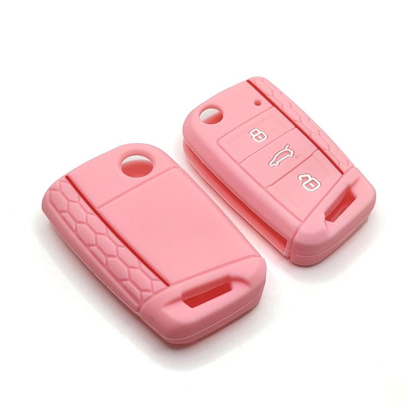 

Силиконовый чехол для автомобильного ключа для 17 моделей Volkswagen: Golf 7, Lamando, Tiguan, Touran Default Bulk Shipment
