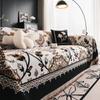 Home Chenille Ethnic Style Flower Sofa Mat Throw Blankets  Summer Camping Picnic Blanket Cover Sofa Cover