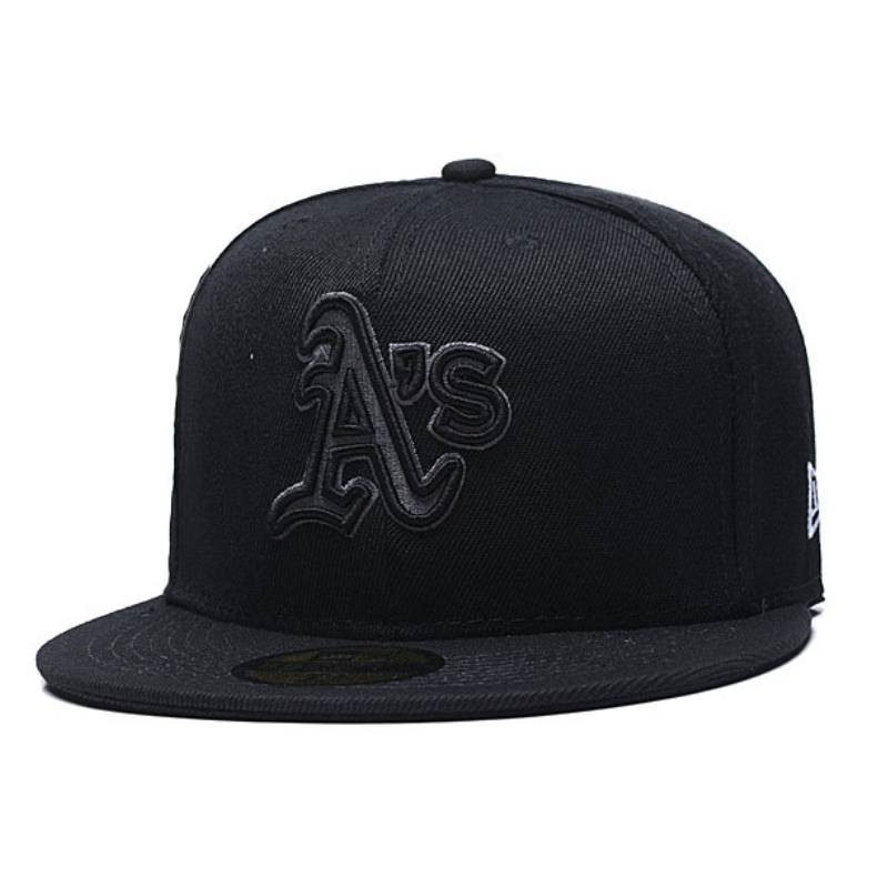 

Sports Letter As Team Baseball Cap Embroidery Peaked Caps Sunproof Breathable Black,Head Circumference 61.5cm