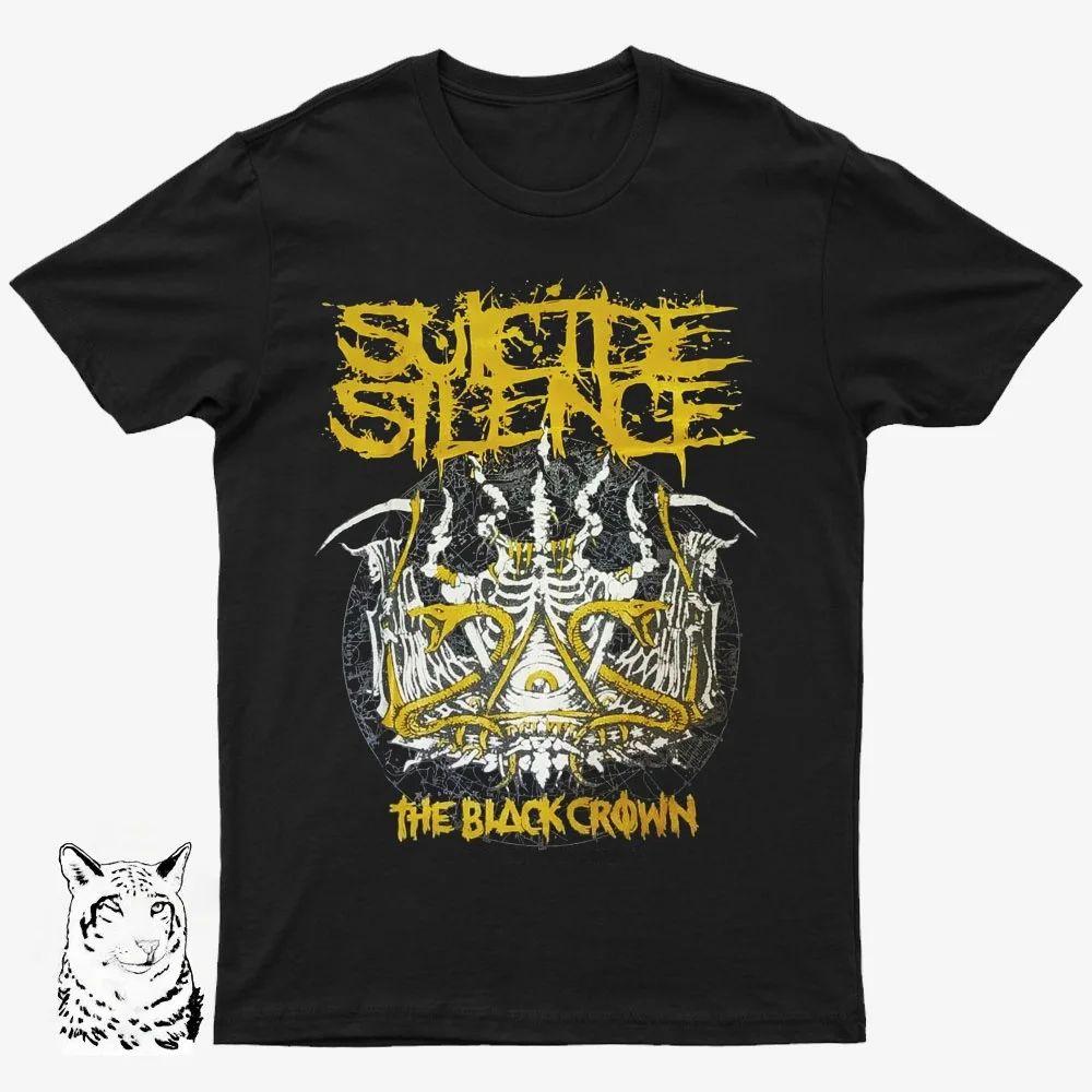 Punk Tops Rock Heavy Metal Band Short Sleeve Cotton Crew Neck High Quality T-Shirt Casual Fashion Loose Printed Top Unisex