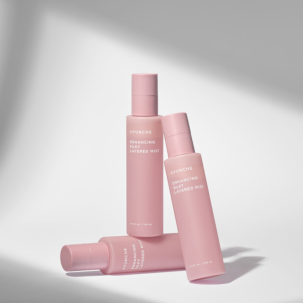 AYUNCHE Enhancing Silky Layered Mist 120ml Korean Hair Mist for Damaged, Dry & Frizzy Hair