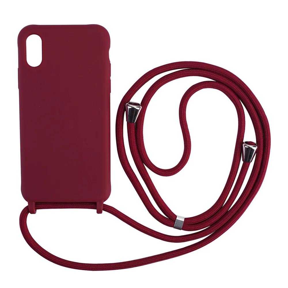 Tragekordel Silikon Handyhülle Für Samsung S22 S21 S23 S24 Ultra S20 FE S10 Plus 20 Plus Crossbody Halskette Lanyard Hülle