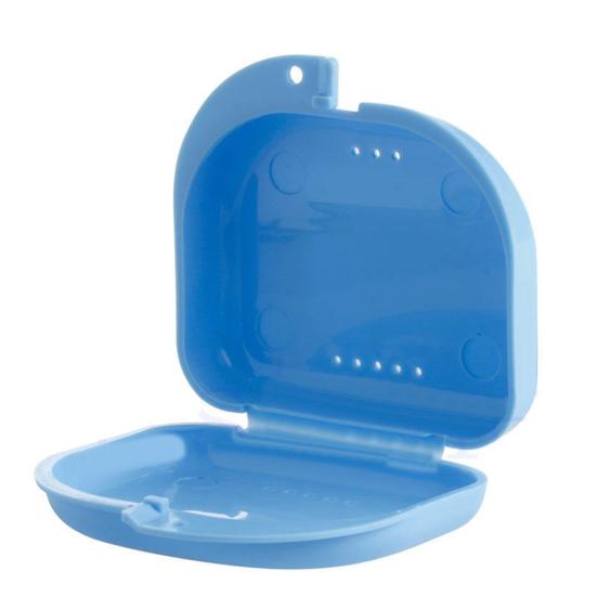 1 st Dental Retainer Protes Falsktand Förvaringsväska Box Munskyddsbehållare