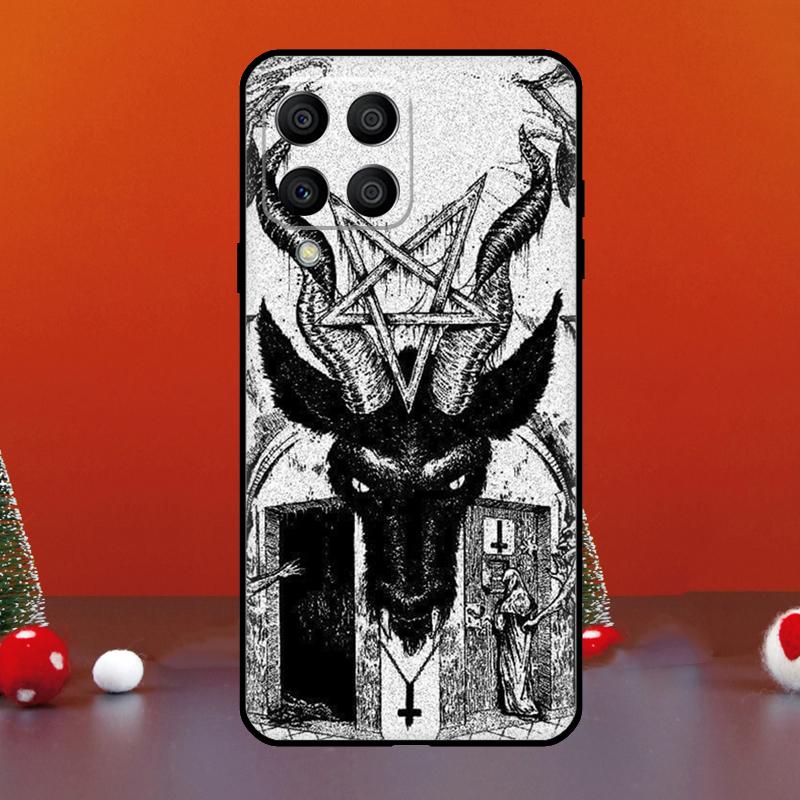 

Pentagram 666 Demonic Satanic For Samsung Galaxy M21 M31 M55 M15 M11 M13 M33 M35 M53 M14 M34 M54 M12 M32 M52 M06 M16 Case Samsung M32 4G