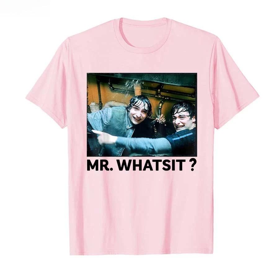 Heißer Verkauf Mr Whatsit Lustiger Grafikdruck T-Shirt Herren Damen Harajuku Mode Baumwolle Rundhals Oberteile Übergroß Lässig Sommer Neues T-Shirt
