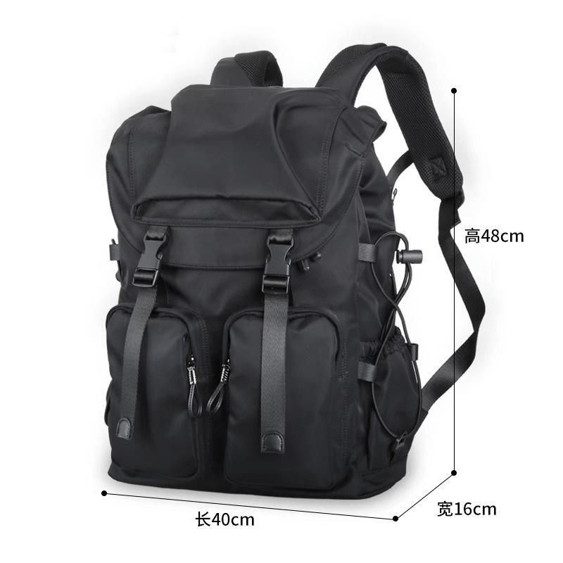 Men S Backpack Leisure Travel Computer Backpack Simple Schoolbag Trendy Fashion Trend