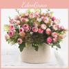 Camellia Sp Artificial Rose Bud Wedding Decoration Floral Arrangement Event Home