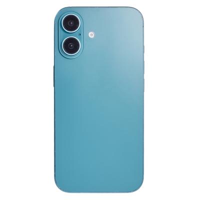 Für iPhone 16 gefälschtes Telefonmodell, schwarzer Bildschirm, kein echtes Smartphone-Display (Ohne Logo)