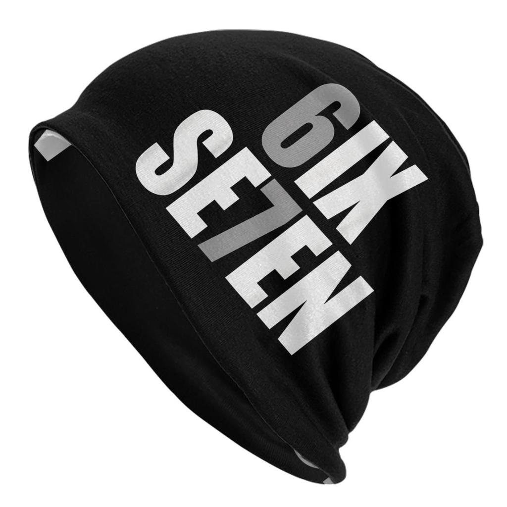 Bruh Los Six Seven Funny Brainrot Cap Vintage Adult Outdoor Skullies Beanies Hat Spring Warm Dualuse Bonnet Hats