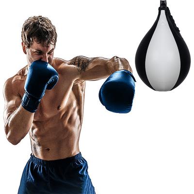 Boxing Speed Ball Hanging Punching Bag PU Leather Boxing Reflex Ball Stress Relief Boxing Striking Bag for Kids Adults