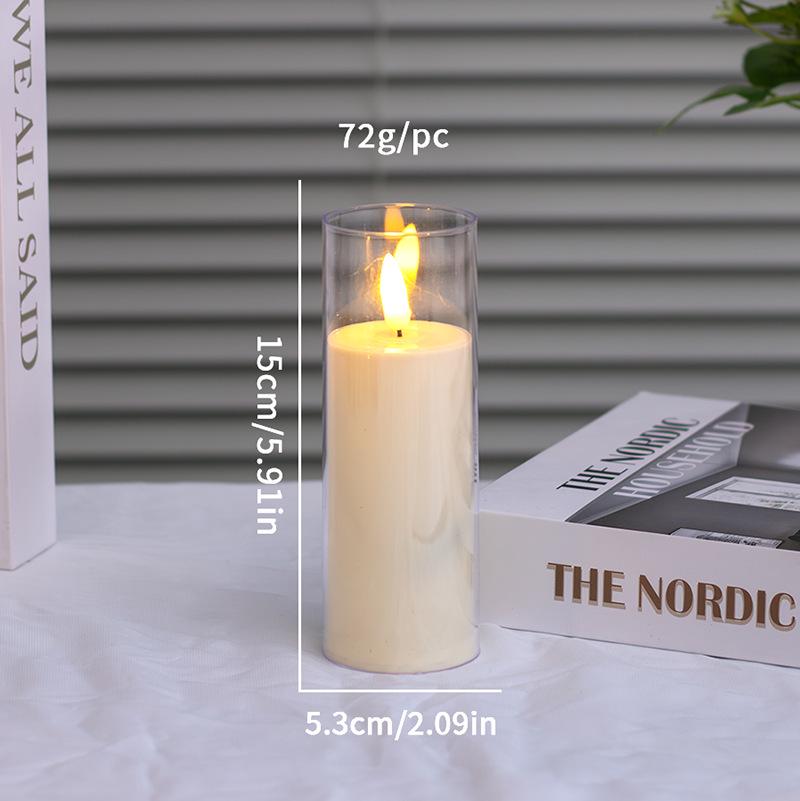 Candele LED Senza Fiamma - Oggetti di Scena per Decorazioni di Concerti, Feste e Vacanze