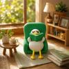 Creative Laying Duck Statue 3D Printed Reading Duck Ornaments Lazy Duck Figurine  Office Desk