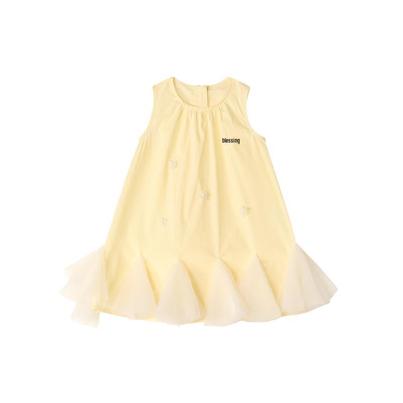 Deesha Girls' Summer Sleeveless A-Line Princess Dress