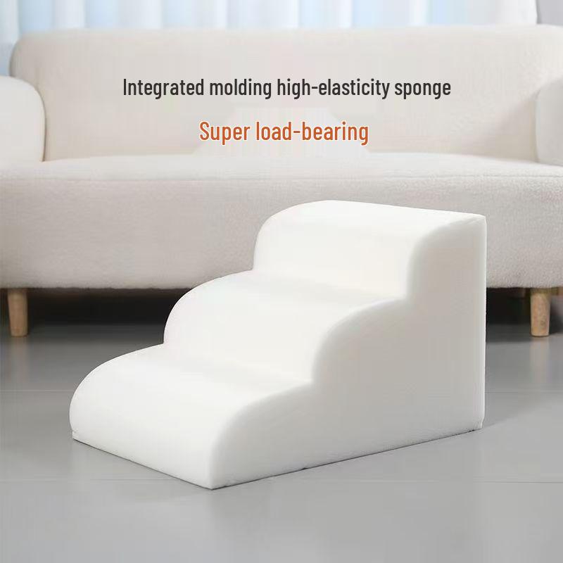 Pet Climbing Ladder: Removable, Washable Dog Bed Stairs for Teddy