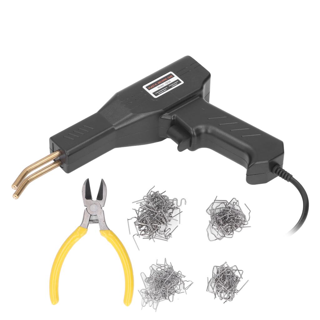 50W Hot Stapler Welders Garage Tools Car Bumper Repair Kit Welding Repairing Machine BlackUS Plug 110V