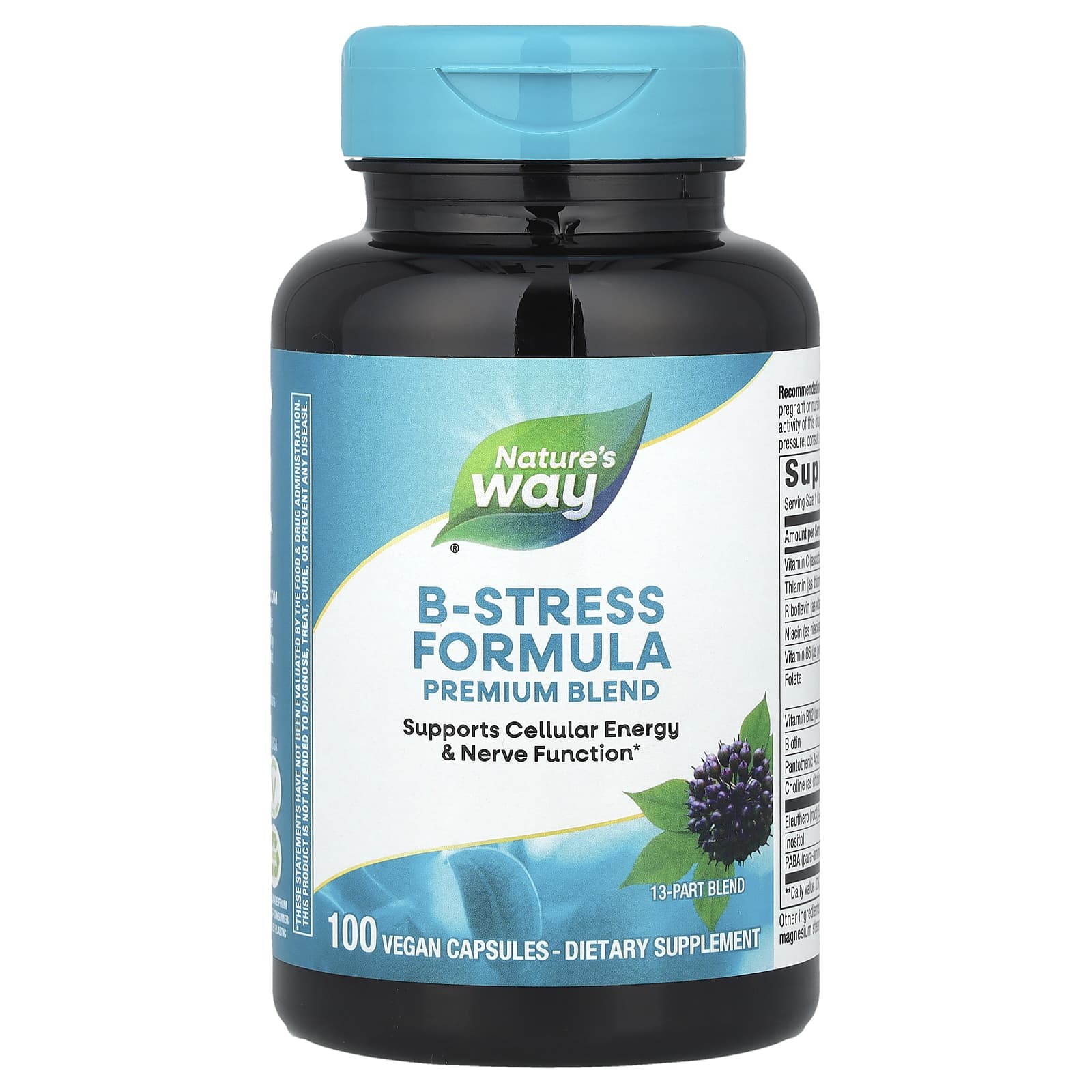 

Nature s Way, B-Stress Formula, 100 Veggie Capsules