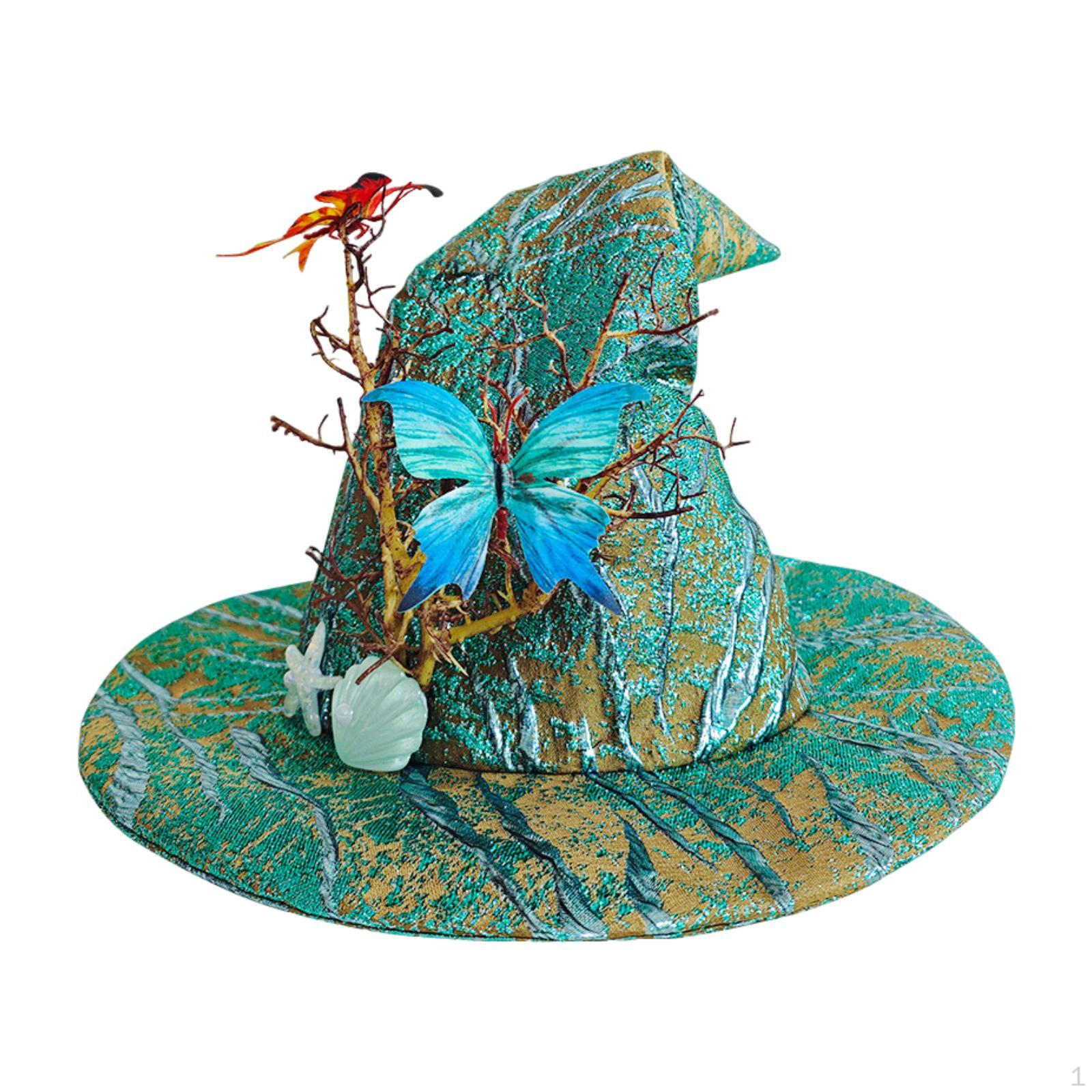 

Halloween Witch Hat Stage Adults Party Show Celebrations Festival Wizard