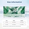 Custom Text Beach Towel, Soft Absorbent Swimming Multi-use TowelHibernian FC