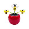 Solar Automatic Swing Sun Flower, Car Balcony Decoration, Bee Car Interior Decor