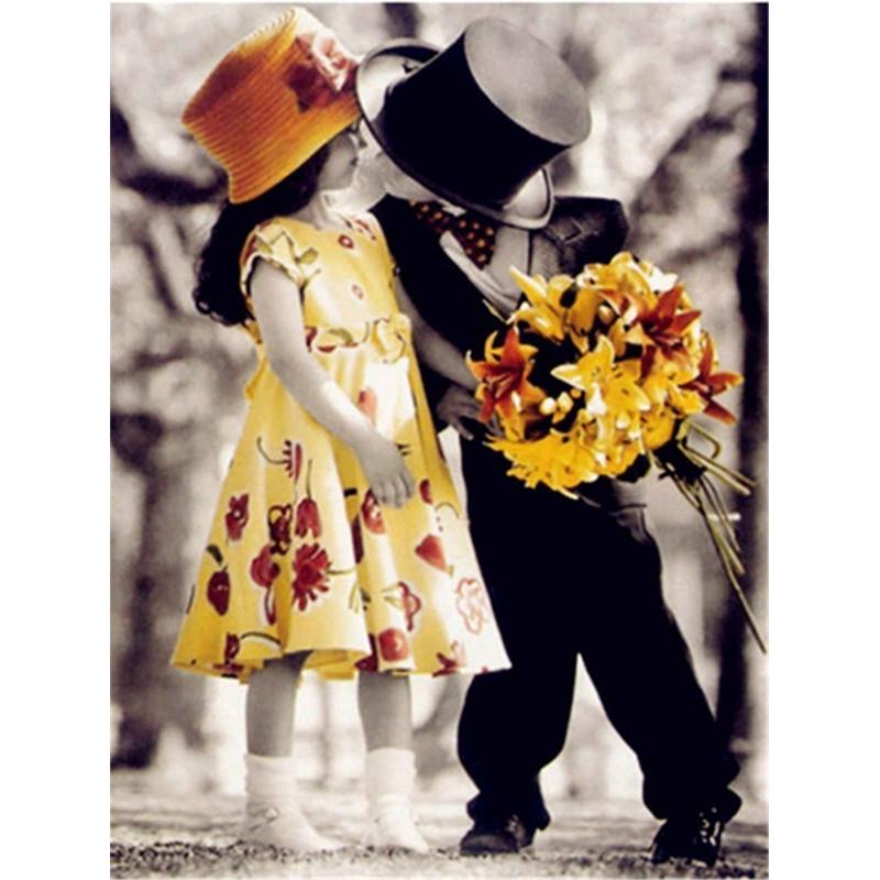 5D Детская Алмазная Картина Полный Алмазный Квадратный Детский Алмазный Комплект Украшения Стены Подарок Full Round 20x30CM