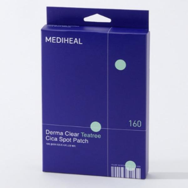 Mediheal Derma Clear Tea Tree Cica Spot Patch – Acne Care & Protection (4 Sheets / 160 Patches)
