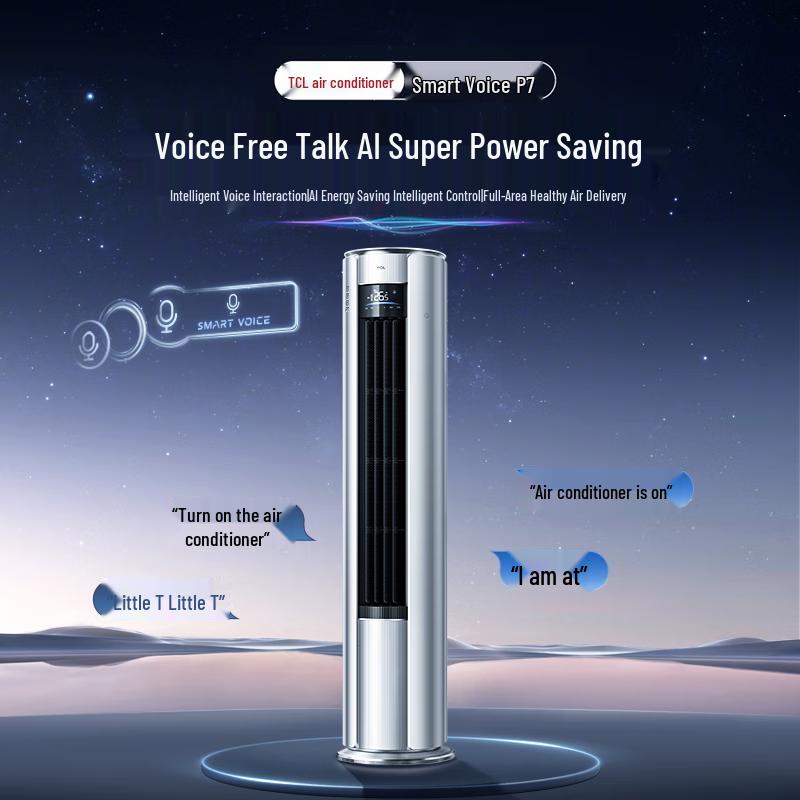 TCL 3-HP Smart Voice Inverter Vertical Air Conditioner