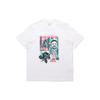 T Shirts Men's White Crew Neck Moderate Straight Fit GP3442