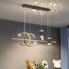 Minimalist LED Pendant Light for Restaurants & Dining - Modern Starry Sky Moon & Star Design