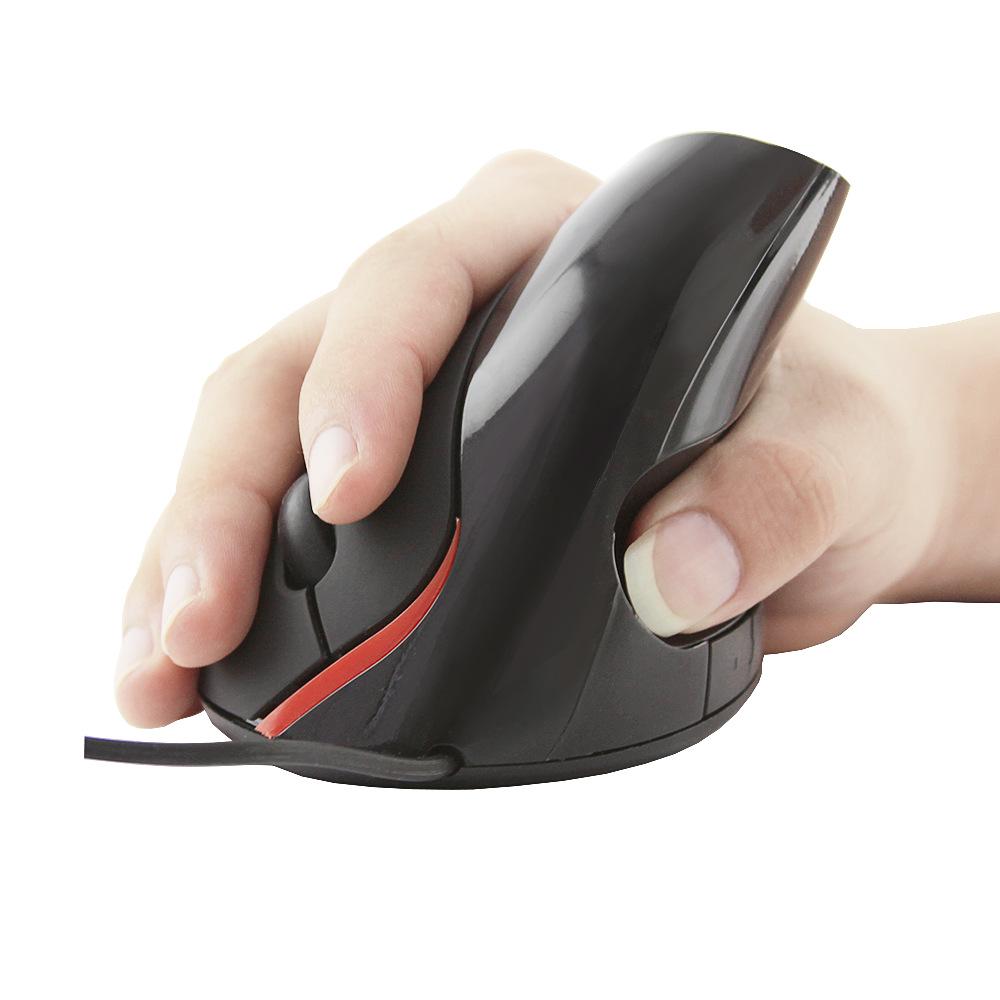 Ergonomic Vertical Wired 2.4G USB Mouse