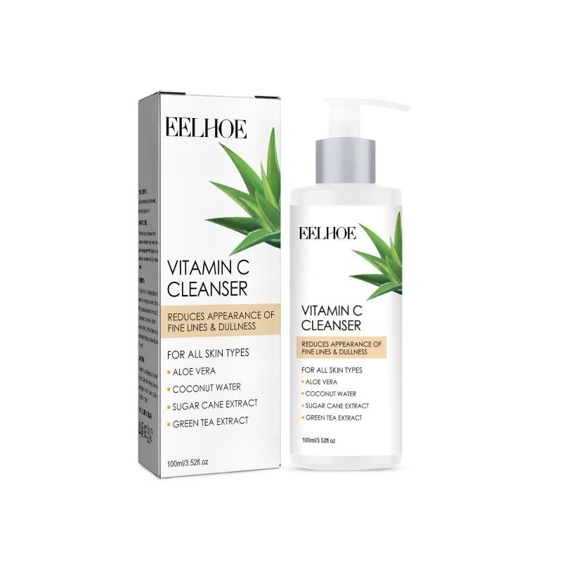 Eelhoe Vitamin C Cleanser For Deep Cleansing Brightening Firming Pores Hydrating Skin