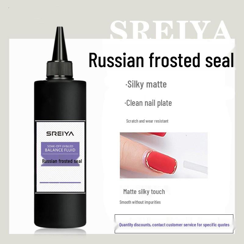 Large Matte No-Wipe Base & Top Coat Strengthening Gel for Nail Salons – Anti-Lifting, Leveling Formula