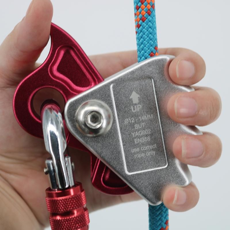 Safety Climbing Rope Grab Tree Arborist Rock Climbing Lanyard Protecta Equipment Mountaineering Rappelling Device