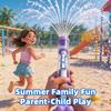 Pusher Type Fireworks Spray Water Gun Outdoor Splash Games For Summer Pool Activities Water Fights Interactive Water Spray Toys