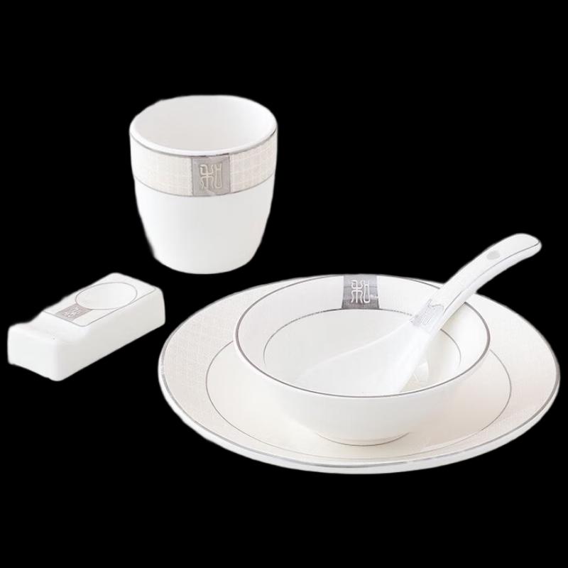 Chinese Style Ceramic Dinnerware Set