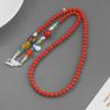 Jiā Língshān Retro Nomadic Choker - Colorful Beaded Necklace