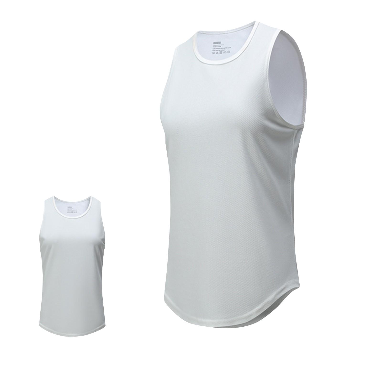 

Женская повседневная однотонная спортивная быстросохнущая одежда для фитнеса короткий жилет для фитнеса XL белый