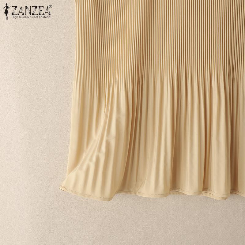 ZANZEA Women Casual Round Neck Loose Summer Sleeveless Tank Tops