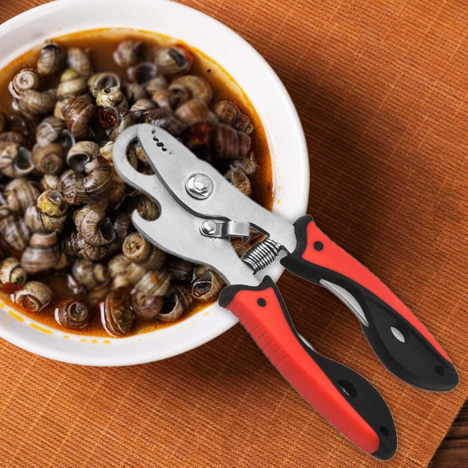 

Ножиці для хвостів равликів Ножиці для металу 5,8 дюйма Щипці для морепродуктів Зняття кухонного приладдя