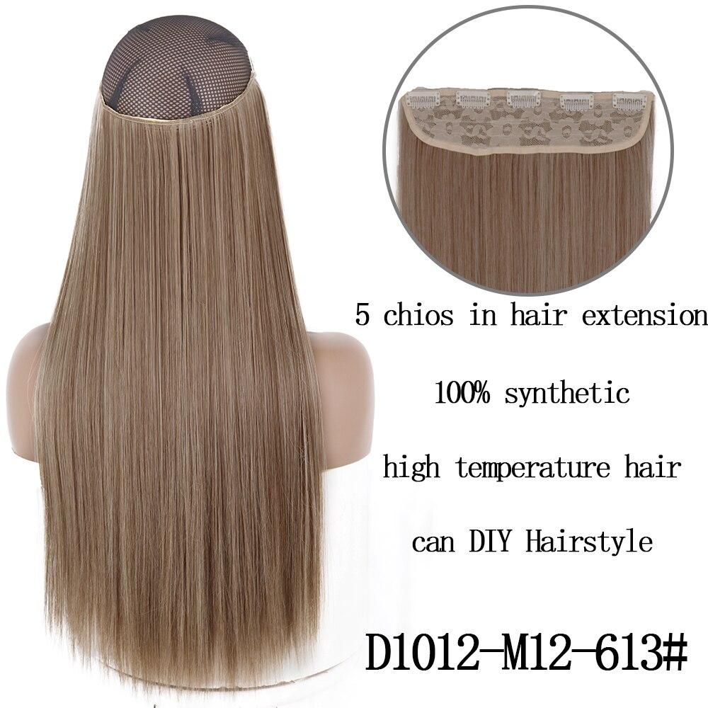 

Синтетический парик для наращивания волос XINRAN, 22 дюйма, 32 дюйма, с 5 клипсами, черный, коричневый, искусственные шиньоны, аксессуары для волос на клипсах для женщин 22inches120g