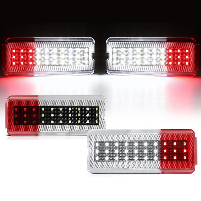 2Pcs LED Car Door Inner Panel Lights 30 SMD 3014 LED Chips For Ford F-250,F-350,F-450,F-550 Super Duty1999-2007 F81Z-2523820-AA