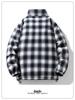 Double-Sided Men's White Duck Down Puffer Jacket: Thick, Warm, Winter Outerwear for Couples