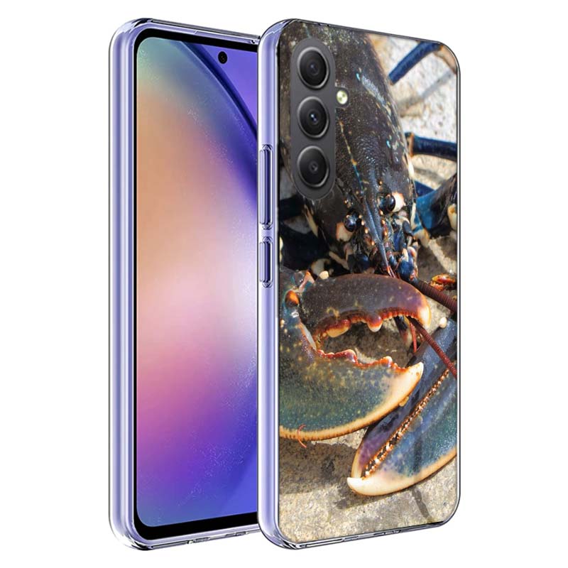 Live Lobster Phone Case for Samsung A17 A37 A57 A07 A16 A26 A36 A56 A06 A02S A12 A22 A32 A52S A04S A14 A24 A34 A54 A03 A13 A33 A