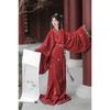 Chinese Style Warring States Robe Daily Adult Hanfu Women's Tail Large Volume Suit